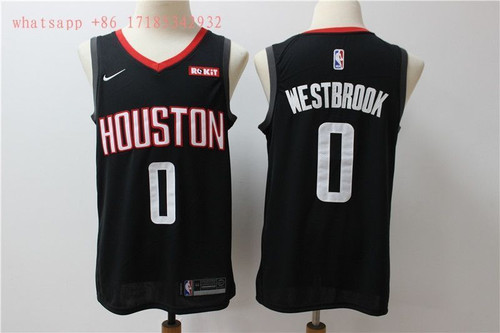 HickVibes Houston Rockets Russell Westbrook 0 2021 Nba New Arrival Black Jersey