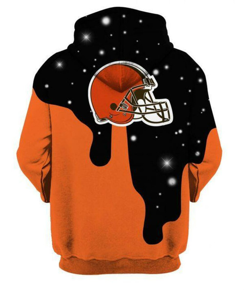 HickVibes Cleveland Browns Nfl Football Pullover Hoodie All Over Print 3D Hoodie 3D Sweatshirt Clothing Hoodie21166