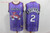 HickVibes Toronto Raptors Kawhi Leonard 2 2021 Nba New Arrival Purple Jersey