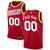 HickVibes Houston Rockets Hardwood Classics Custom Swingman Red 3D Jersey