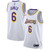 HickVibes LeBron James Los Angeles Lakers Nike Replica Replica Replica Replica Replica Unisex 2022/23 Swingman Jersey - White - Association Edition