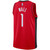 HickVibes John Wall Houston Rockets Nike Replica Replica Replica 2020/21 Swingman Jersey - Icon Edition - Red