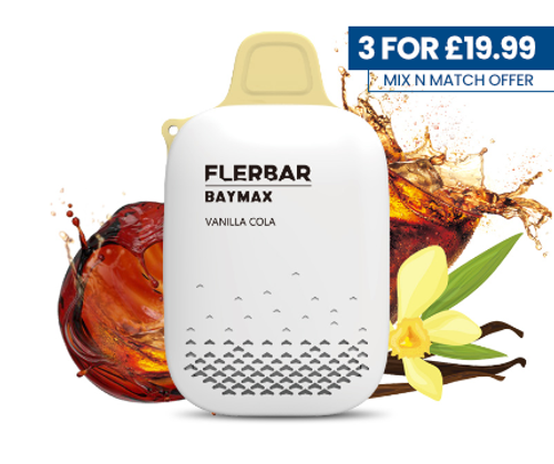 Flerbar Baymax Vanilla Cola Flerbar Baymax Vanilla Cola