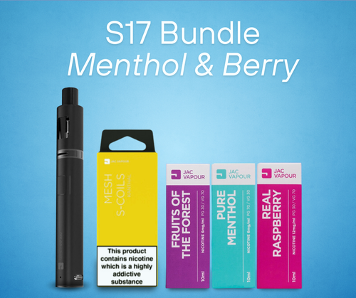 1-Month S17 Starter Kit: Menthol & Berry Mix 1-Month S17 Starter Kit: Menthol & Berry Mix