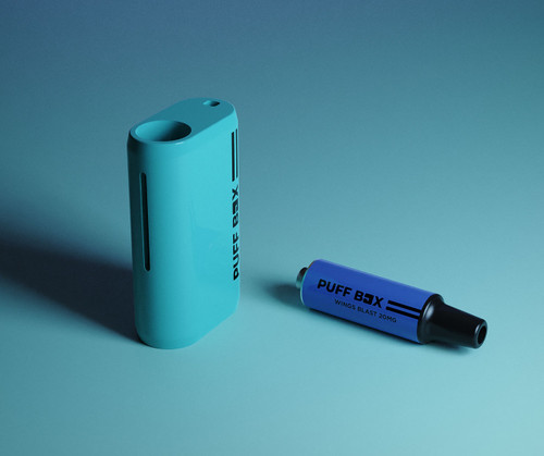 Puff Box Teal Kit & Wings Blast Refill Puff Box Teal Kit & Wings Blast Refill