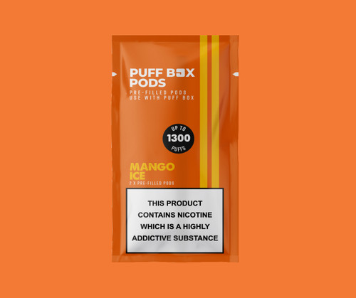 Puff Box Refill - Twin Pack - Mango Ice Puff Box Refill - Twin Pack - Mango Ice