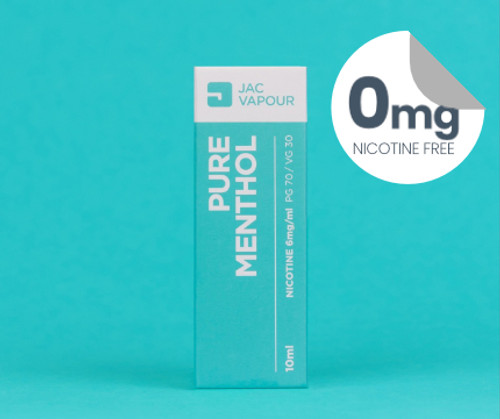 Pure Menthol Nicotine Free Vape Juice Pure Menthol Nicotine Free Vape Juice