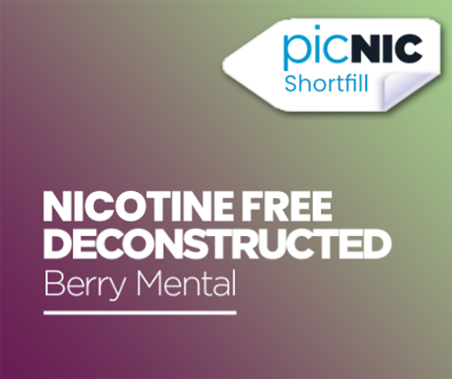 Berry Mental Nicotine Free Vape Juice