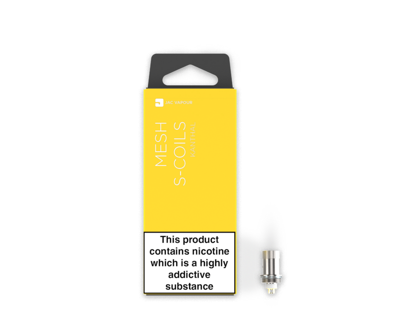 S-Coil Mesh (MTL / RDL) - 0.8Ohm (4 Pack) S-Coil Mesh (MTL / RDL) - 0.8Ohm (4 Pack)