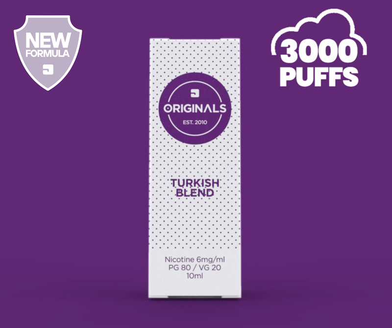 Turkish Blend Tobacco E Liquid New Formula