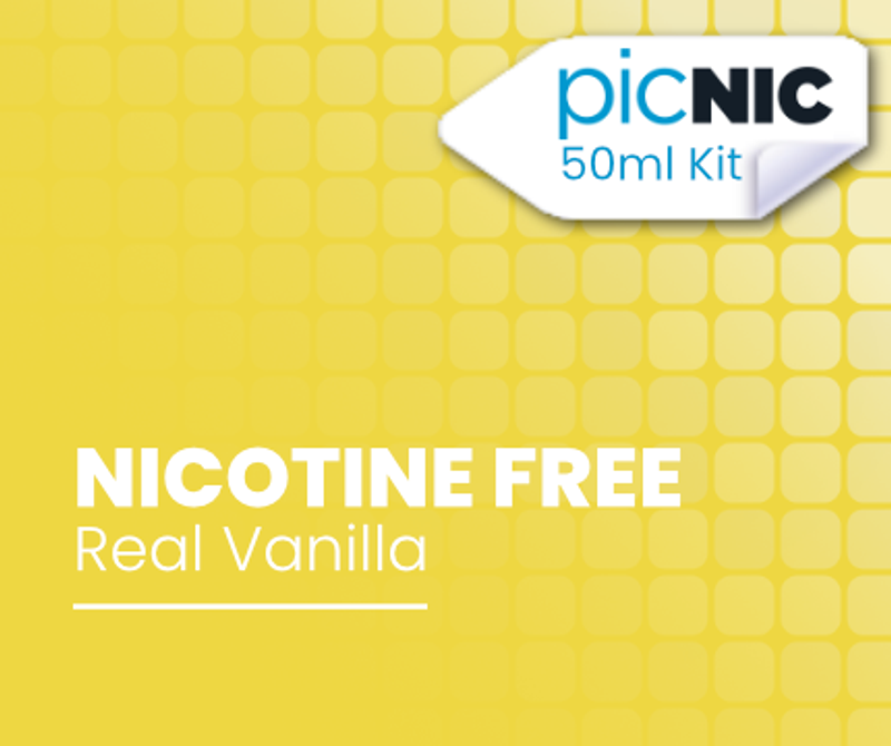 Real Vanilla Nicotine Free 50ml Vape Juice
