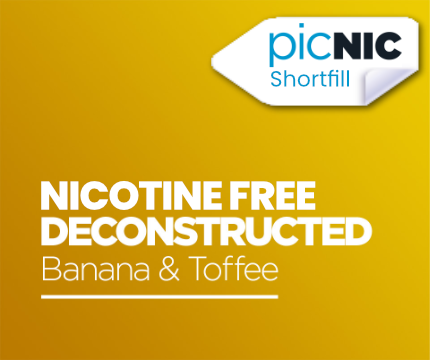 Banna & Toffee Nicotine Free Vape Juice