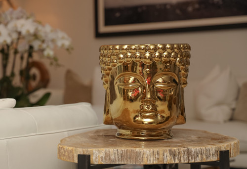 Gold Buddha Grande Candle