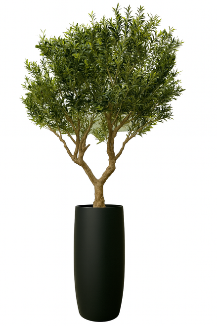 Artificial Olive Tree in Lisbon Planter