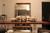 36" Casa Moderna Glass Plate Planter with white Phalaenopsis orchids