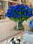 Large Rota Cylinder with Blue Tulips
