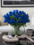 Large Rota Cylinder with Blue Tulips