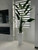 9 ft Bird of Paradise with Medium Beau Planter in Glossy White