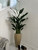 San Jose Fluted Planter in Champagne with Birds of Paradise