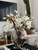 10" Moon Vase With Magnolias