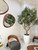 Artificial 98" Olive Tree In Glossy White Ben Planter