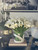 Calla Lilies in Vitra Hurricane Vase