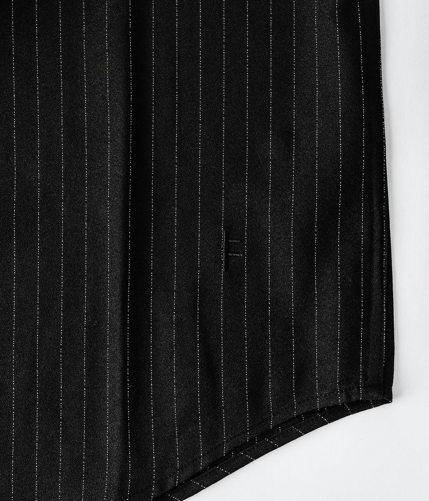 Former Vivian Stripe LS Shirt - Black