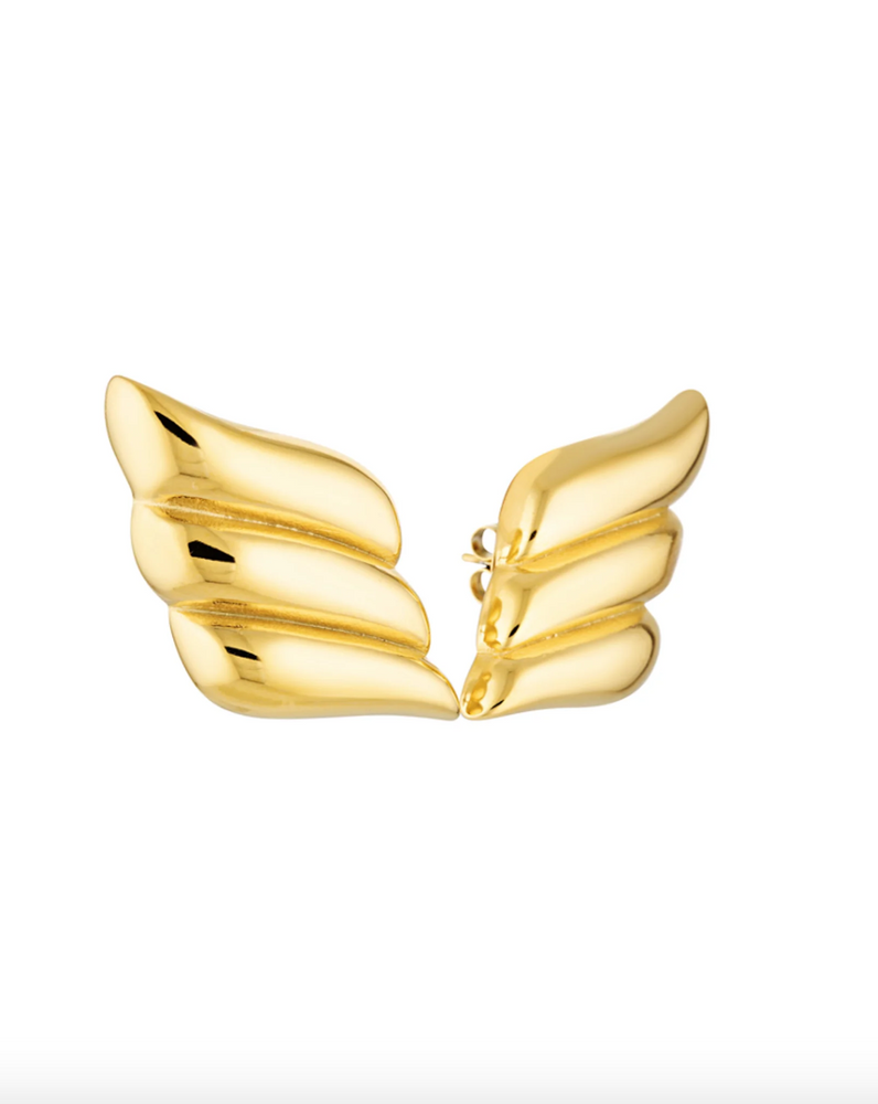 Porter Wing Earrings - Gold