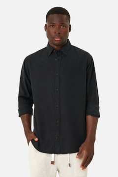 Industrie Tencel L/S Shirt - Black