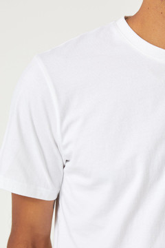 Neuw Organic Band Tee - White