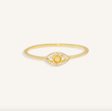 By Charlotte Eye of Intuition Ring - Gold