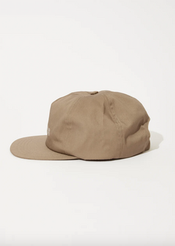 Afends Outline Recycled Snapback Cap - Beechwood