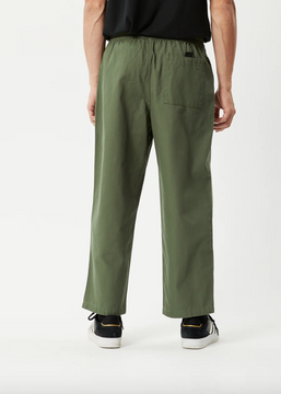 Afends Ninety Eights Recycled Baggy Elastic Waist Pant - Cypress