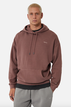 Industrie The Del Sur Hoodie - Washed Burgandy
