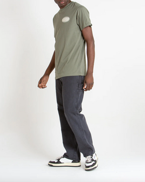 Deus Round Out Tee - Linchen Green