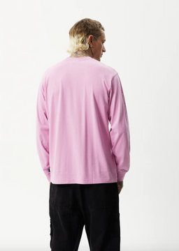 Afends Icebergs Recycled Long Sleeve Tee - Candy