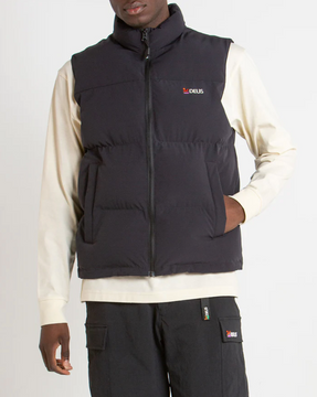 Deus Scout Puffer Vest - Black