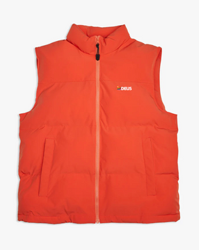 Deus Scout Puffer Vest - Red Clay