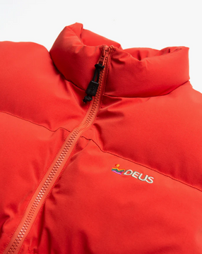 Deus Scout Puffer Vest - Red Clay