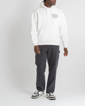 Deus Oversized Seoul Hoodie - Vintage White