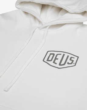 Deus Oversized Seoul Hoodie - Vintage White