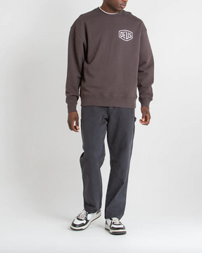 Deus Oversized Venice Crew - Anthracite