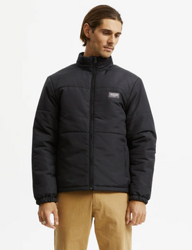 Mr Simple Padded Jacket - Black