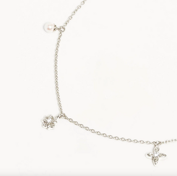 By Charlotte Live In Peace Choker - Sterling Silver