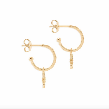 By Charlotte Starlight Hoops - Gold