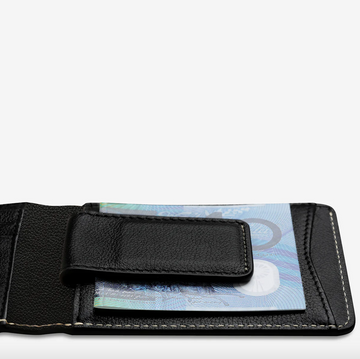 Status Anxiety Ethan Wallet - Black