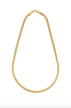 Porter Hailey Snake Necklace 4mm 40cm - Gold