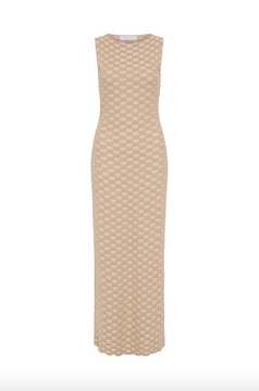 Isabelle Quinn Yasmin Maxi Dress - Latte