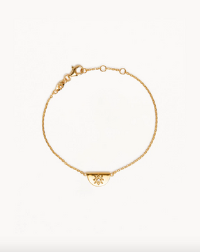 By Charlotte Lotus Bracelet - 18k Gold Vermeil