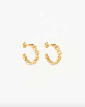 By Charlotte All Kinds Of Beautiful Hoops - 18k Gold Vermeil